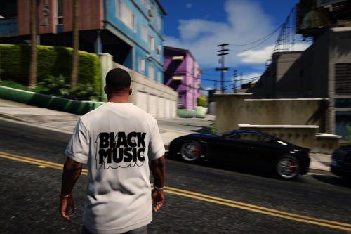 Black Music T-Shirt for Franklin